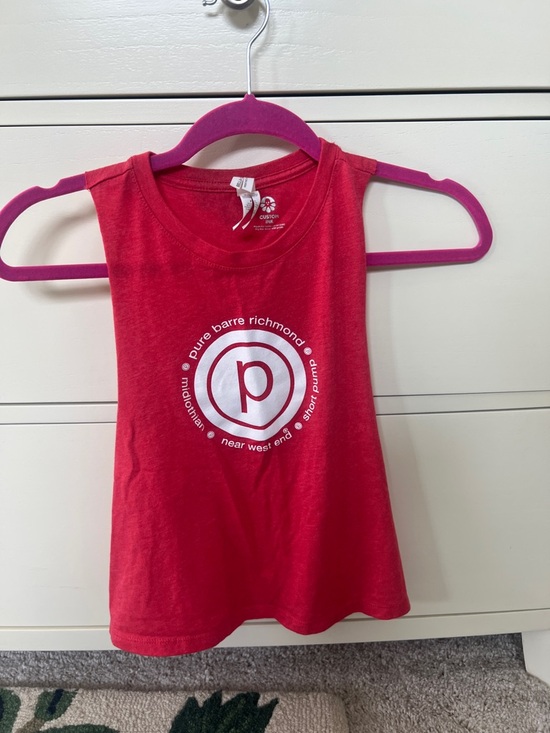 Pure Barre Tops - Pure Barre Richmond crop tank top small